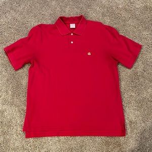 Brooks, brother, men’s red polo